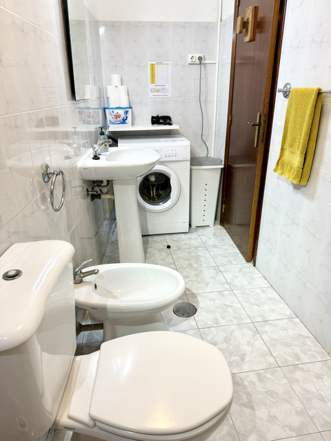 The bathroom
